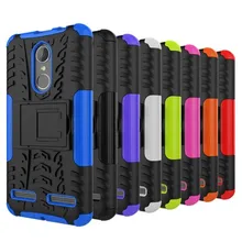 Heavy Duty Защита lenovo K6 dazzle задняя оболочка lenovo K6 Примечание два в одном Творческий подставка для мобильного телефона наборы для ухода за кожей