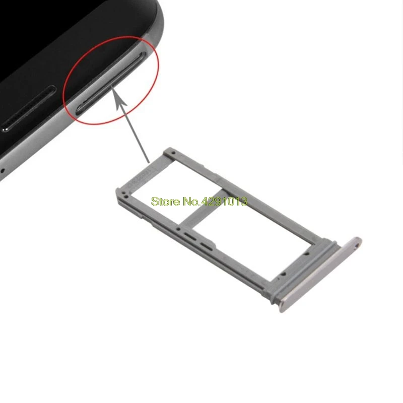 Новинка 2019 лоток для сим карт с двумя слотами держатель сменная часть Samsung Galaxy S7