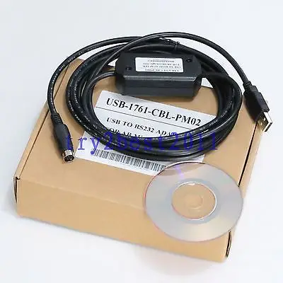 DHL/EMS 5 Компл. * кабель для Программирования USB-1761-CBL-PM02 Allen Bradley Micrologix Серии 1000-C1 |