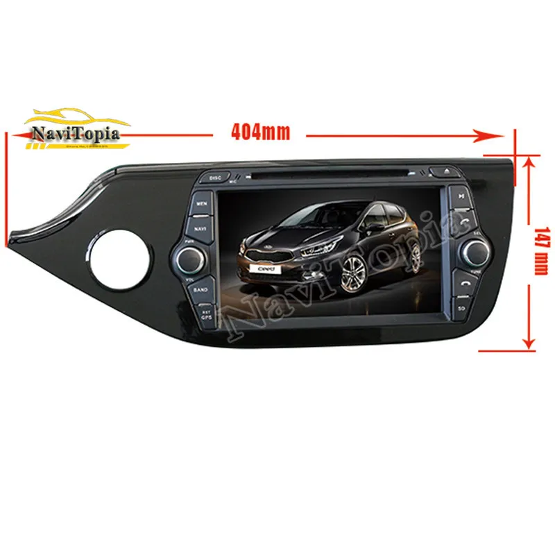 Discount Octa Core 4G RAM 64G ROM Android 9.0 Car DVD Multimedia Player Auto GPS Navigation for Kia CEED 2012- 9