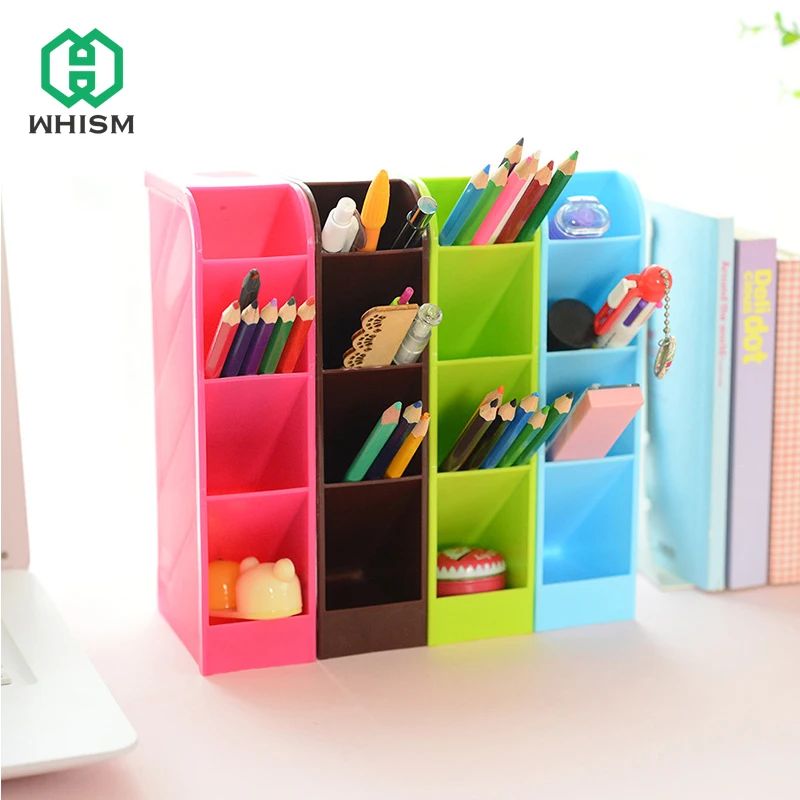 

WHISM Desktop Storage Organizer Sundries Storage Box Cabinet Office Organizer Drawer Desk Pencil Cosmetic Tableware Storage Case