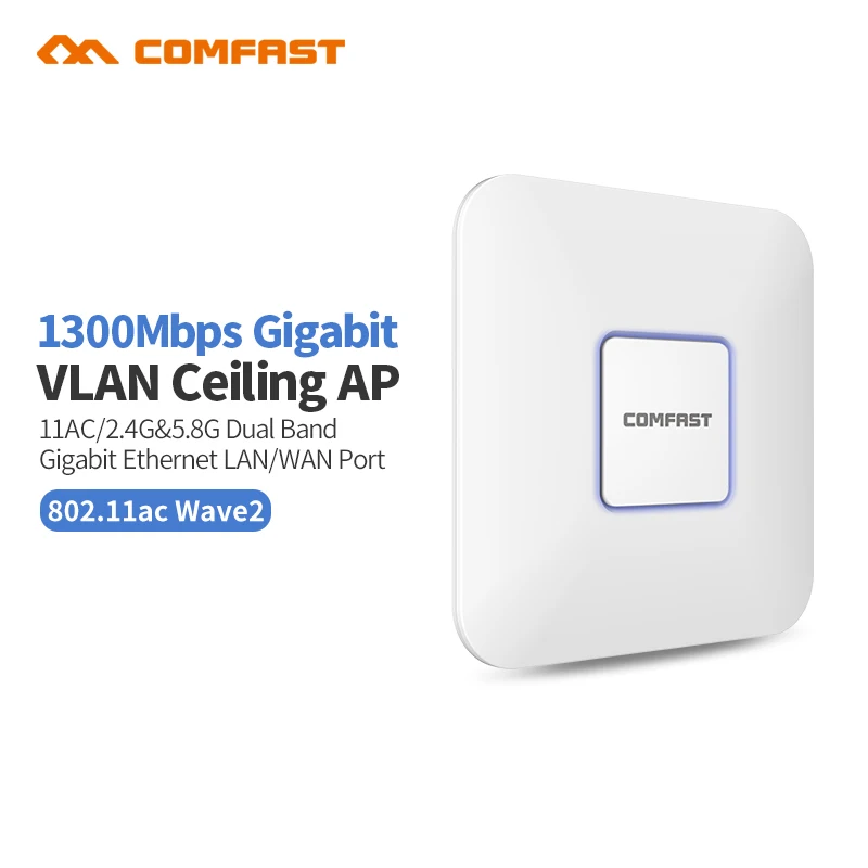 

4pcs 1300Mbps Comfast indoor WI-FI gigabit Router repeater 802.11AC Dual band 2.4G/5GHz WiFi AP Antenna wi fi Signal amplifier
