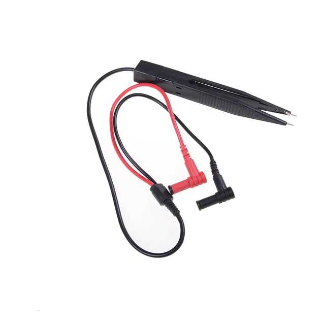 Multi SMD Inductor Test Clip Probe Tweezers Resistor Digital Multimeter