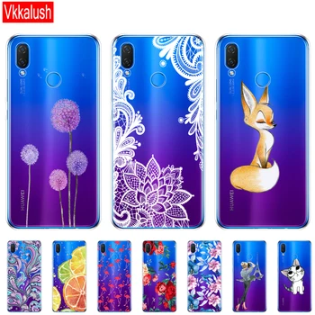 Перейти на Алиэкспресс и купить Чехол для Huawei Nova 3 3i 3e, чехол для телефона, мягкий силиконовый чехол из ТПУ для Nova3 Nova3i INE-LX2, чехол, полностью 360 Защитный чехол