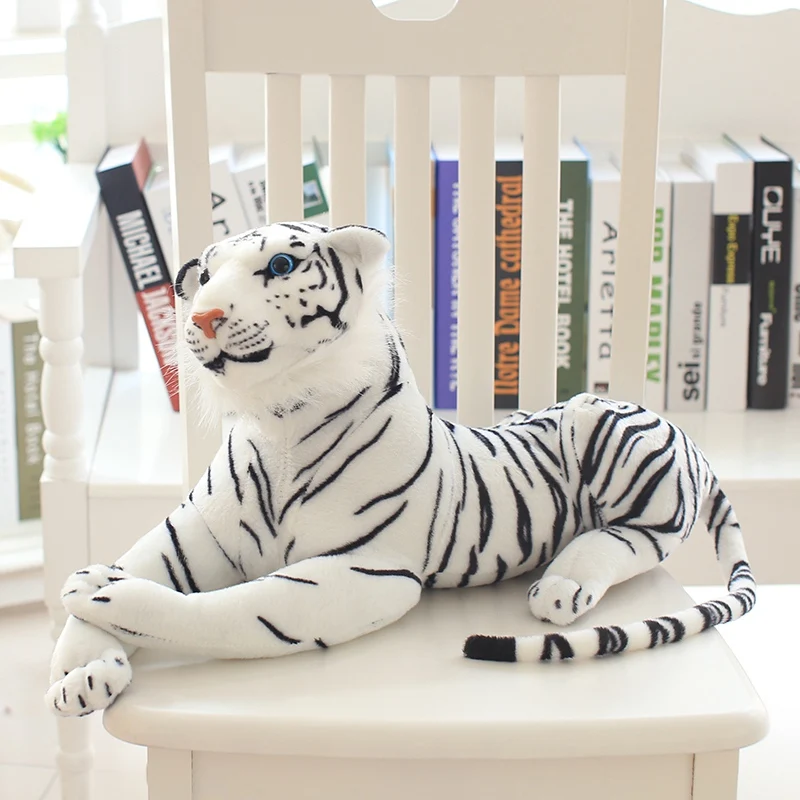 1PC 30-90CM High Quality Giant White Tiger Stuffed Toy Baby Lovely Big Size Tiger Plush Doll Soft Pillow Children Christmas Gift 1PC 30-90CM High Quality Giant White Tiger Stuffed Toy Baby Lovely Big Size Tiger Plush Doll Soft Pillow Children Christmas Gift