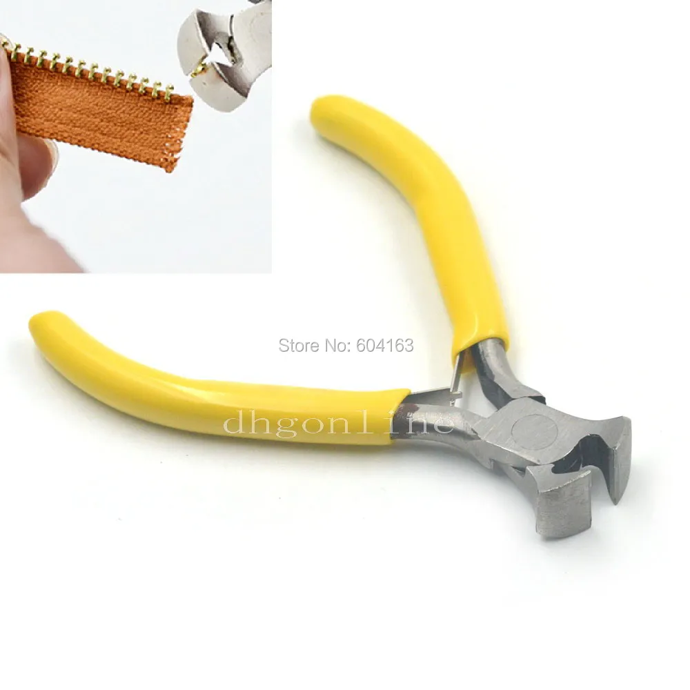 One Tool Zipper Install Pliers Tool For Top Stop Slider Bottom Repair Molded Spiral #5 #3 #7