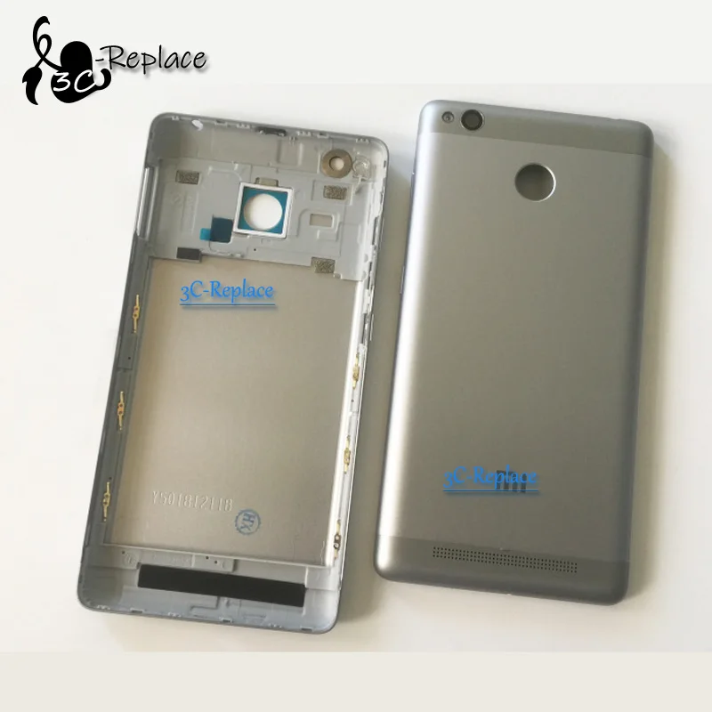 " для Xiaomi Redmi 3 S/Redmi 3 Pro батарея задняя крышка корпус дверь с камерой стекло запасные части