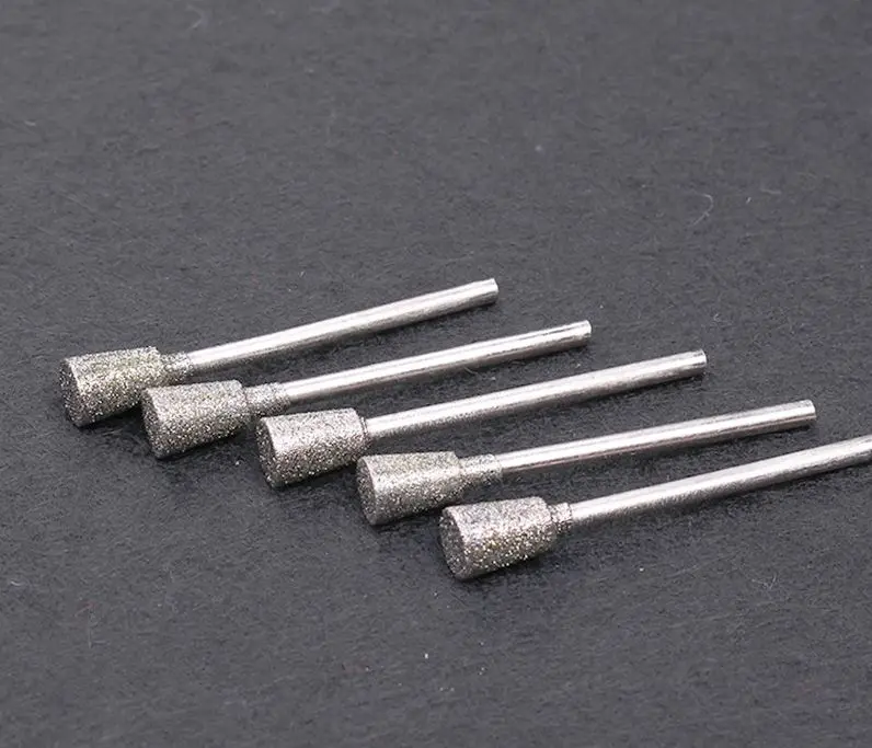 2.35mm Shank 78pcs C7 Diamond Grinding Heads Carving Tools Jade