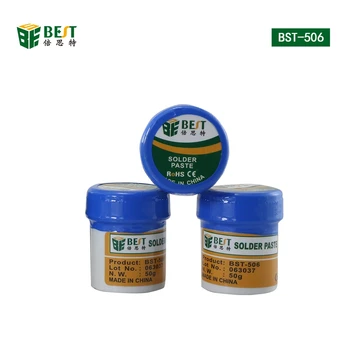 

50g Solder Tin Paste Lead Soldering Fluxes Grease Cream Soldering Aid Accessories for BGA SMD PGA PCB Rework Reballing Station