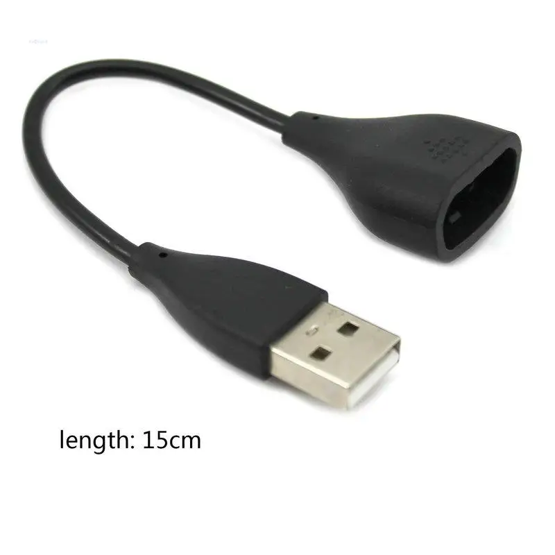 

Hot Sale 15cm Replacement USB Charging Cable Charger Fits For Fit bit One Short Black Pedometer Charger Cord USB Charging Cable