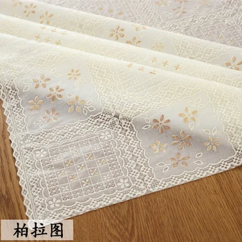 

Quality PVC Tablecloth Dining Waterproof Table Plastic Cover Coffee End Table Cloth Rectangle 60 80 100 x 138mm x 160 180 220mm