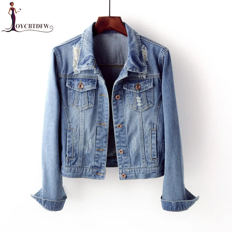 Harajuku Cowgirl Jacket 2019 New Korean Fashion Women Coat Large size 6XL Short Leisure Female Spring Autumn Outerwear Tops N694 Harajuku Cowgirl Jacket 2019 New Korean Fashion Women Coat Large size 6XL Short Leisure Female Spring Autumn Outerwear Tops N694