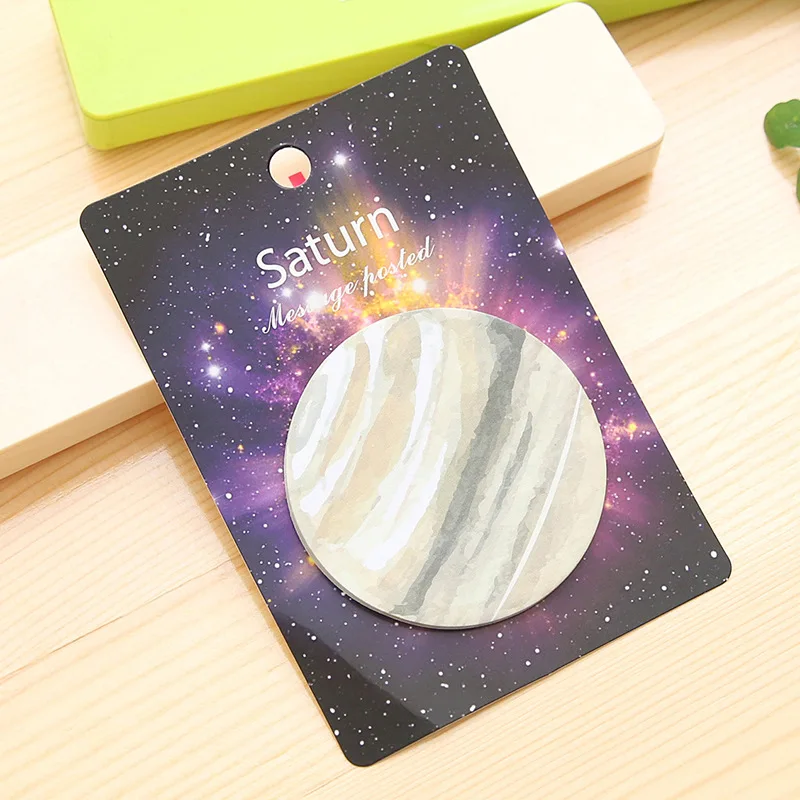 Креативная натуральная мечта планета серия самоклеющиеся блокноты для заметок N Times липкая закладка для заметок школьные офисные принадлежности - Цвет: 15