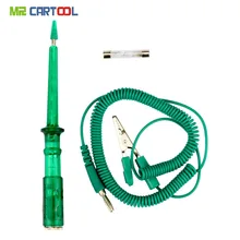 Mr Cartool Car Circuit Tester Probe Automotive Truck Voltage Tester Circuit DC 6V 12V 24V Auto Gauge Test Pen Diagnostic Tool