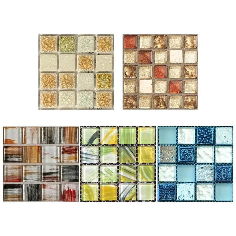 20pcs Set Diy Kitchen Bathroom Stickers Waterproof Self Adhesive 20pcs Set Diy Kitchen Bathroom Stickers