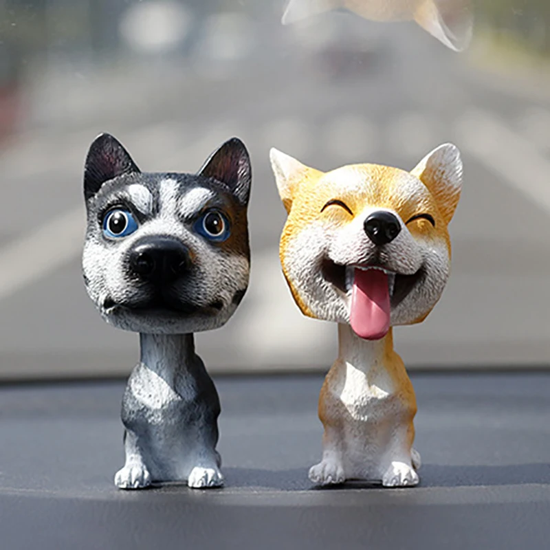 Brand New dog nod Bobblehead Gift Cute car home interior decoration