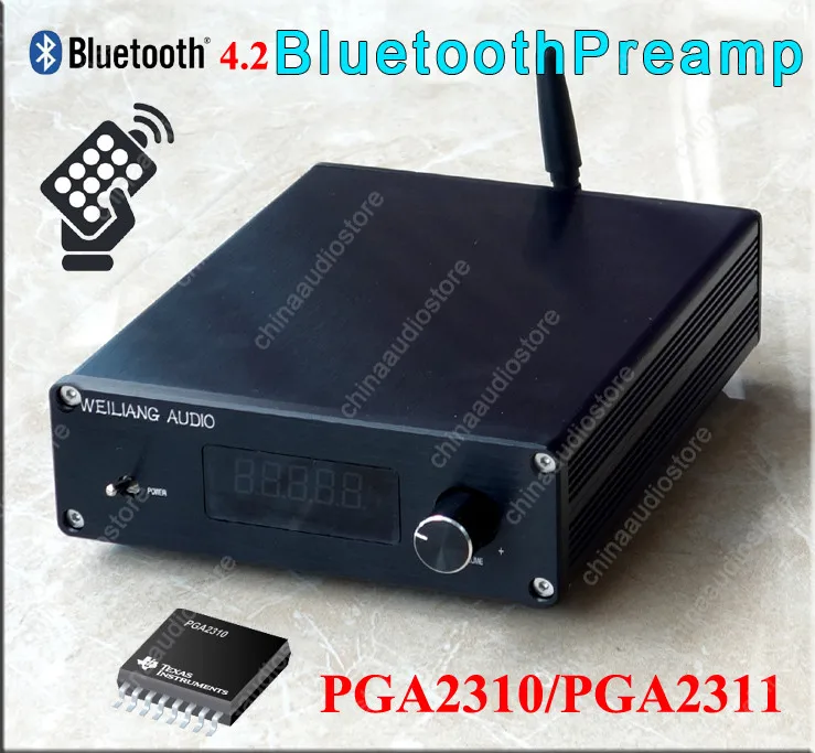 PA3 Hi Fi Preamp Pre amplifier Digital Volume Control For Audio