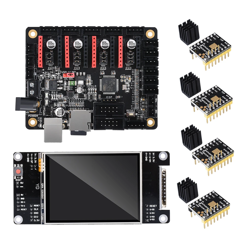 Материнская плата BIGTREETECH SKR MiNi V1.1 32 битная материнская с двойной осью Z TMC2208 TMC2130 TFT 2