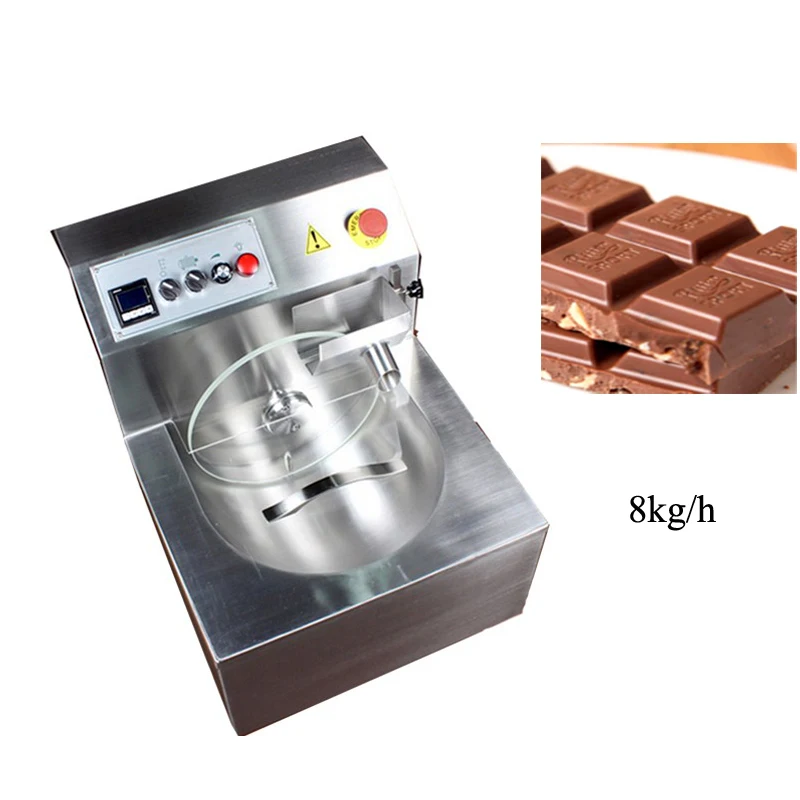 Electric heating CE approved chocolate melting machine 8kg/h small