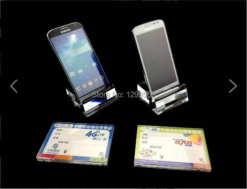 Buy Free shipping Clear Crystal acrylic mobile cell