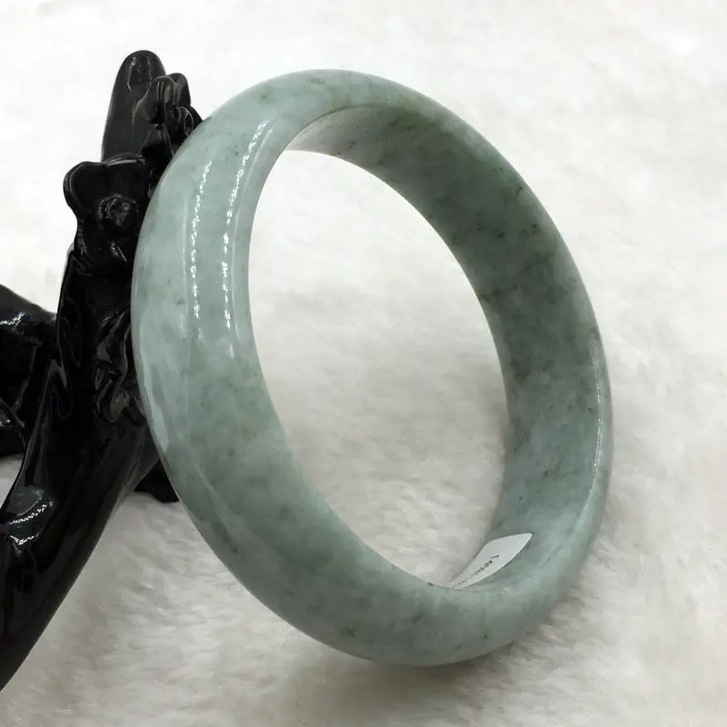 

2326 Certified Grade A Natural Green Jadeite Jade Gems Bracelet Bangle