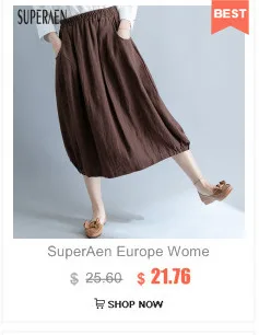 SuperAen, Европейская мода, блузка для женщин, длинный рукав, хлопок, свободные, для девушек, рубашки, сплошной цвет, милые для женщин, топы, весна, Новинка