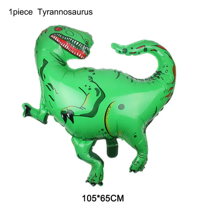 Динозавр вечерние принадлежности джунгли сафари динозавр бумажный шарик тарелки скатерть для вечеринка для мальчика день рождение украшения дети посуда - Цвет: 1pc baolong