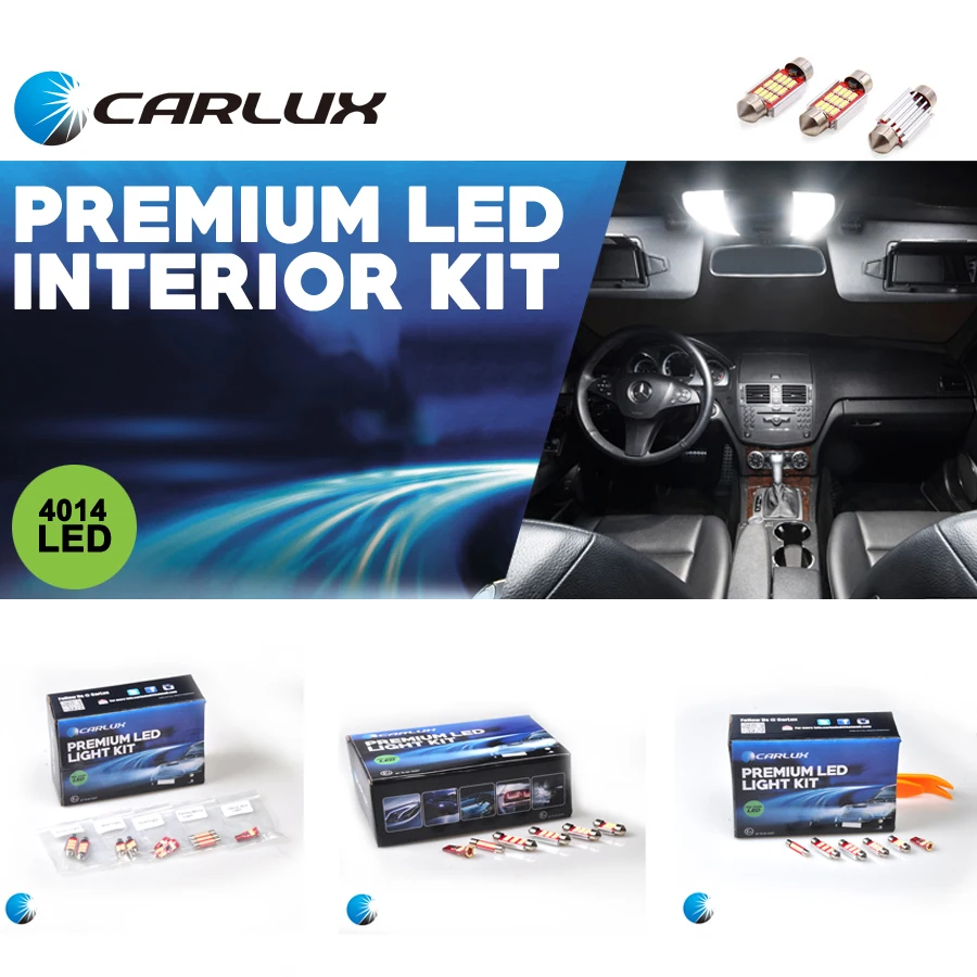11x White LED Lamp Car Bulbs Interior Kit For 2002-2009 GMC Envoy US Stock