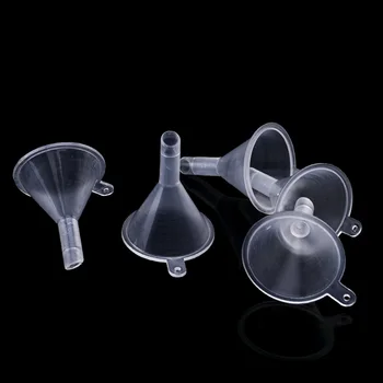 

Coil Father Transparent 5pc/lot Plastic Liquid Funnel Filling Bottle For Electronic Cigarette Vape Accessories E juice Bottle