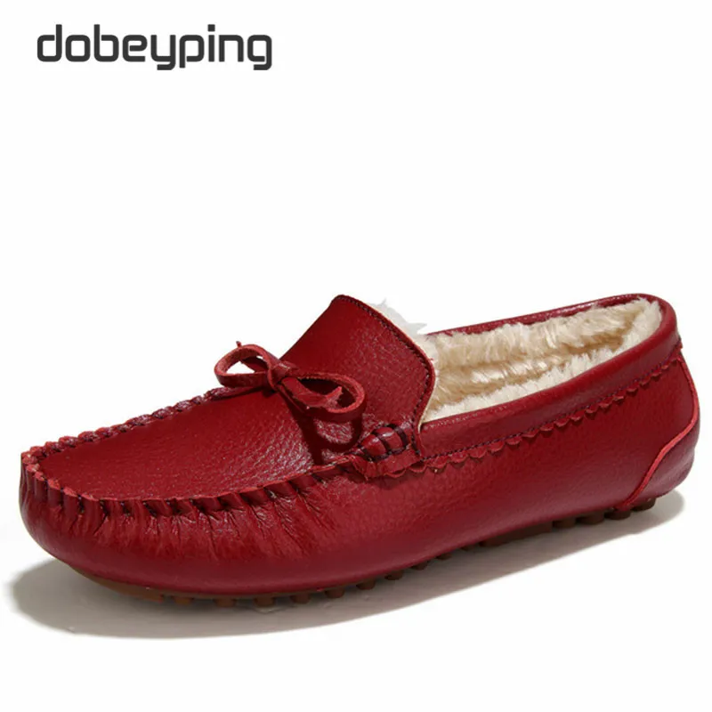 winter flat moccasins