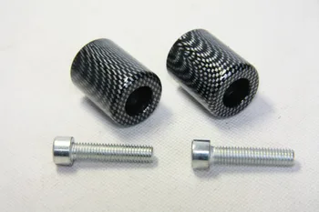 

Aftermarket free shipping motor parts For Motorcycle Kawasaki Ninja 250 500 ZX600 ZX6 636 ZZR600 ZX6R ZX6RR CARBON Hand Bar Ends