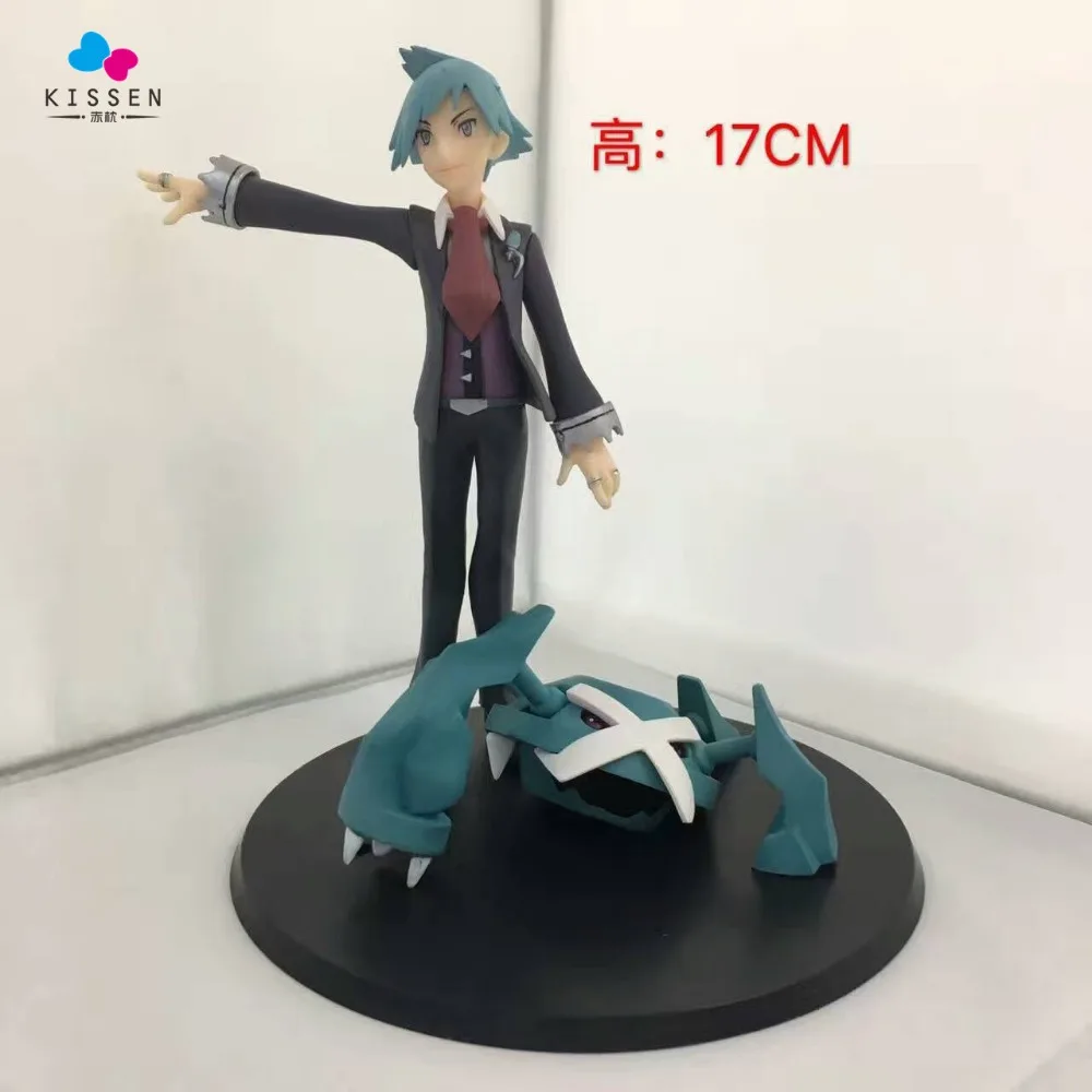 

Kissen Anime Steven Stone Daigo Tsuwabuki & Metagross Boxed 17cm PVC Action Figure Doll Toy