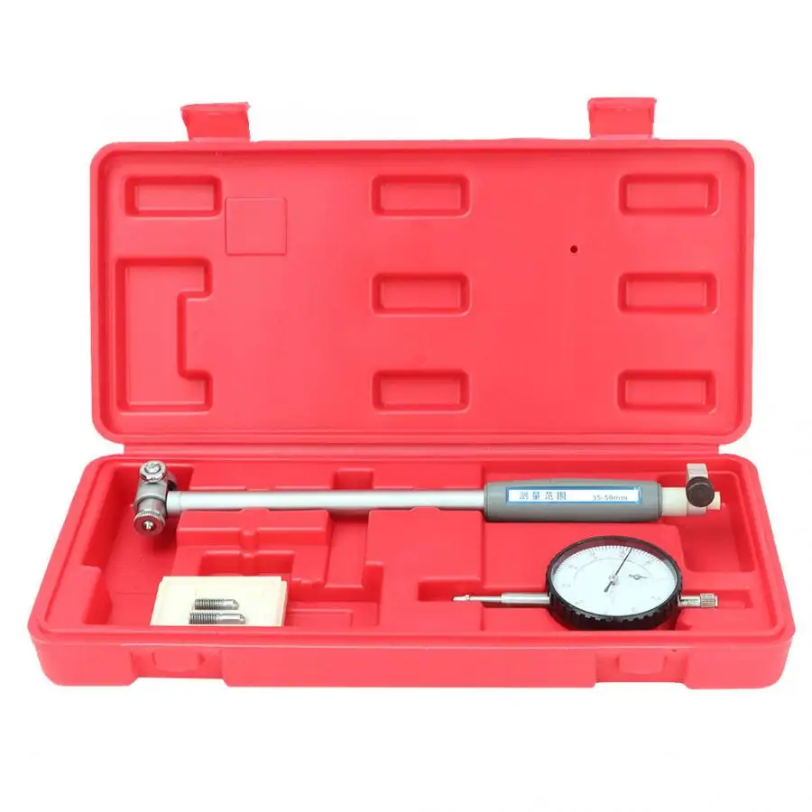 

Dial Bore Gauge Hole Diameter Dial Indicator Inner Diameter Scale 35-50mm 0.01mm