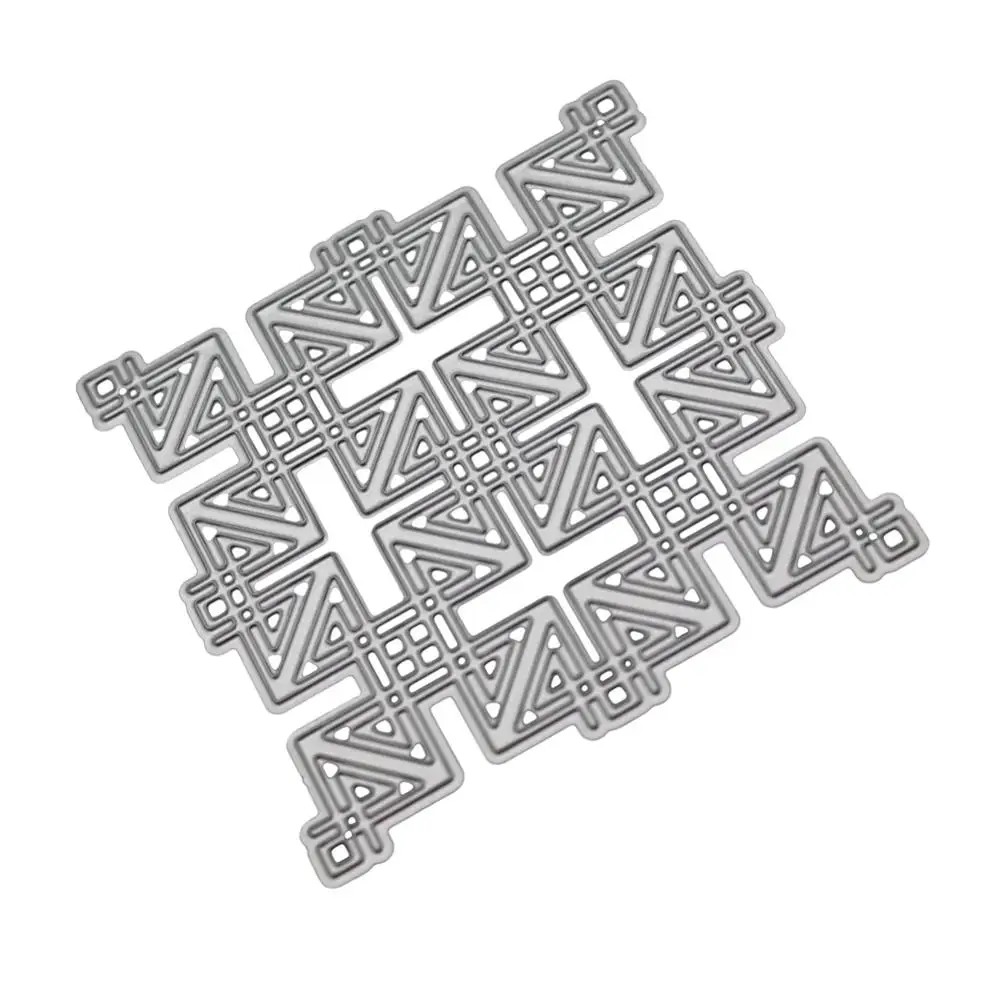 

Irregular Frames Metal Cutting Dies Grid Stencils For DIY Scrapbooking Album Paper Decorative Crafts Embossing Die Cut 2019 New