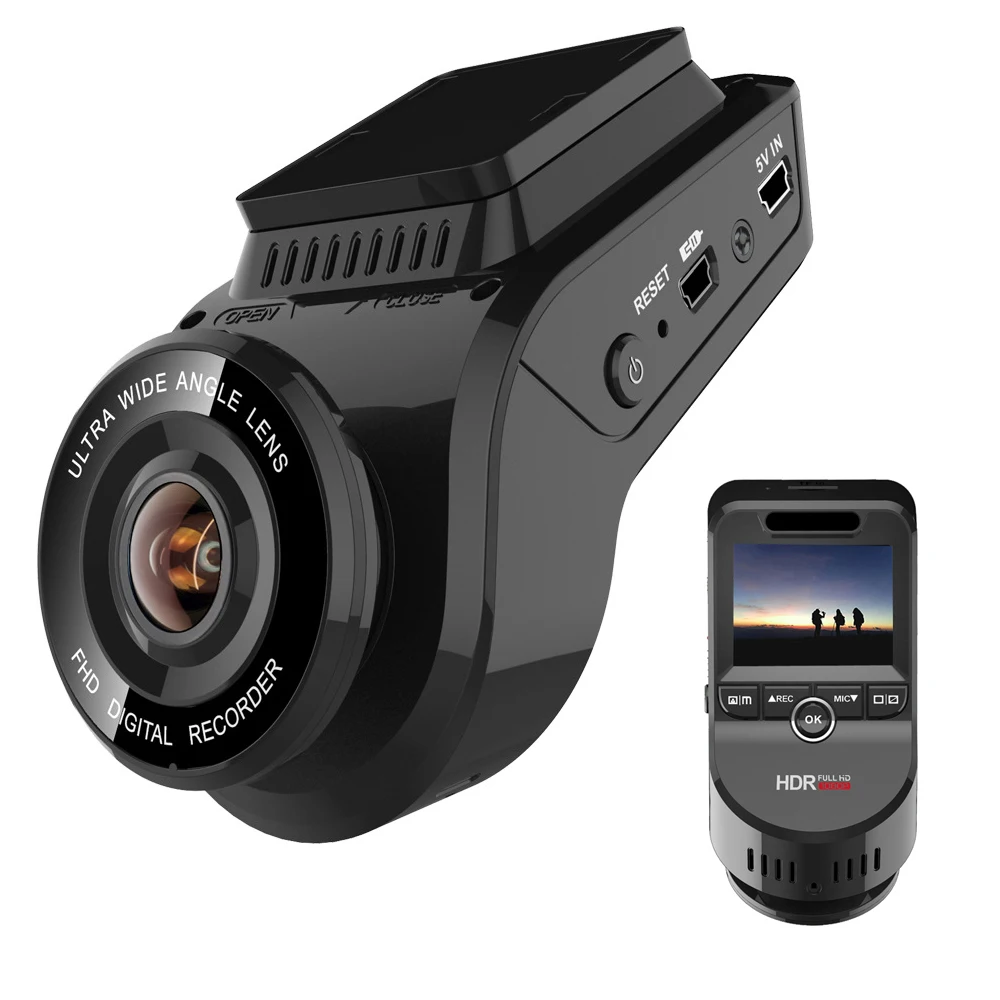 Refurbished Price of  Yantu 4K Ultra HD WiFi Car Dash Cam 2160P 60fps ADAS Dvr with 1080P Sony Sensor Rear Camera Night V