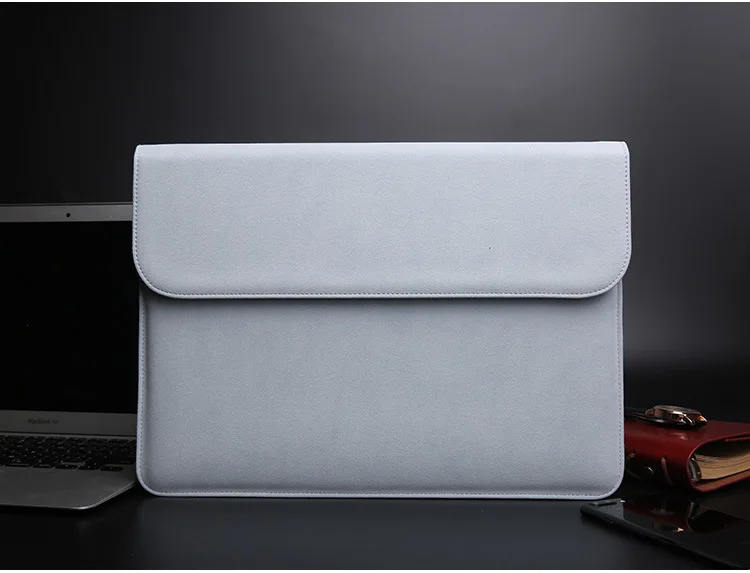 Матовая Магнитная Пряжка PU Laptop Sleeve сумка для Xiaomi MacBook Pro 13 Чехол Air 11 12 retina 2018 Новый 15 Touch Bar для женщин мужчин крышка