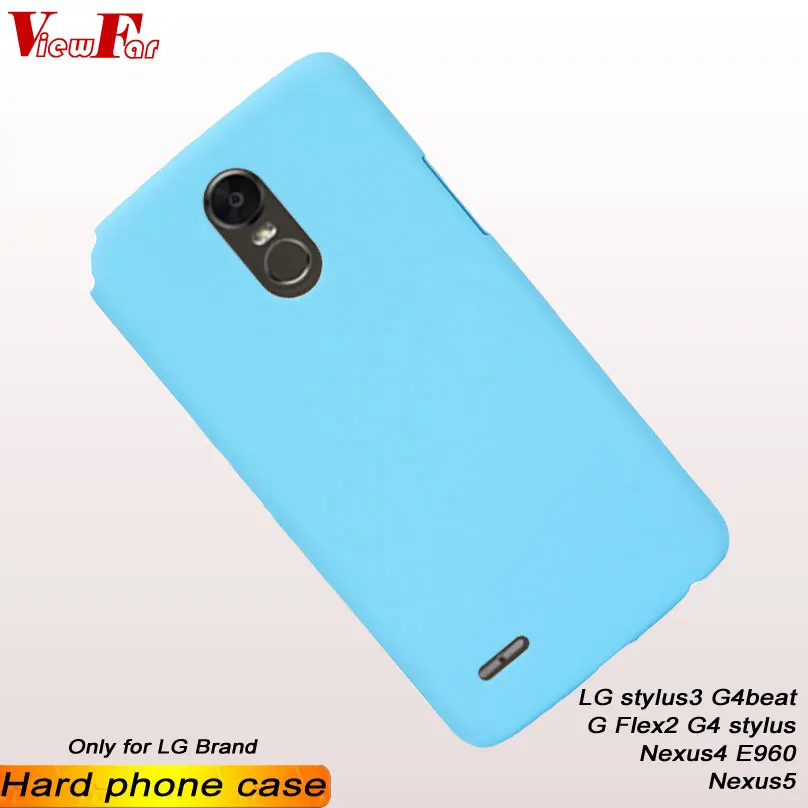 

ViewFar Multi Colors Case For LG G4 Stylus 3 Beat Ls770 E960 G Flex2 Nexus 4 5 Matte Cover Stylus3 Nexus5 Thin Hard Plastic Case
