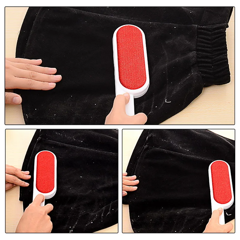 Hoomall Lint Dust Brush Pet Hair Remover Double Faced Anti static Hair Brush Clothes Dust Brush