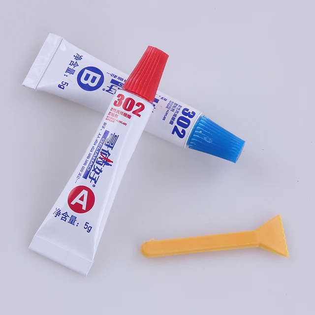 AB glue total 10g metal rubber universal glue 302 glue epoxy resin