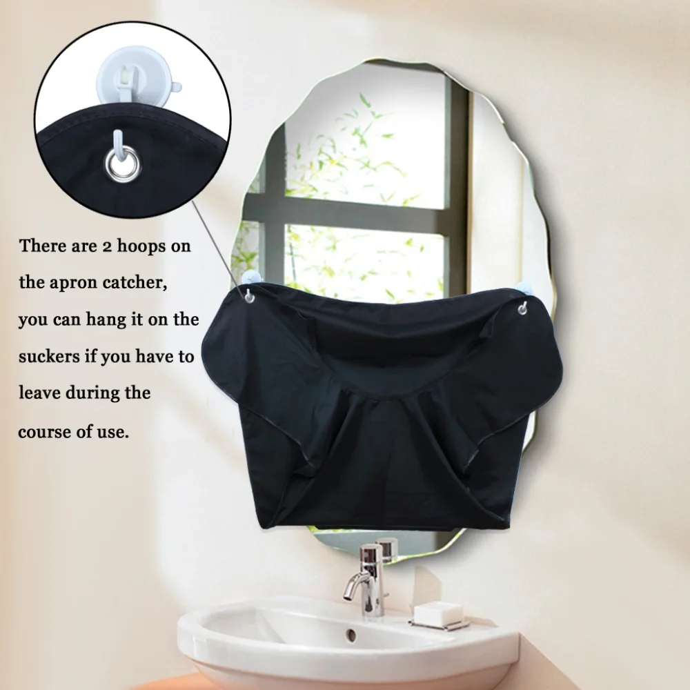 Male Beard Apron Cape Trimming Catcher for Man Shaving Clean Tool with Suction Cups for Mirror  (6)