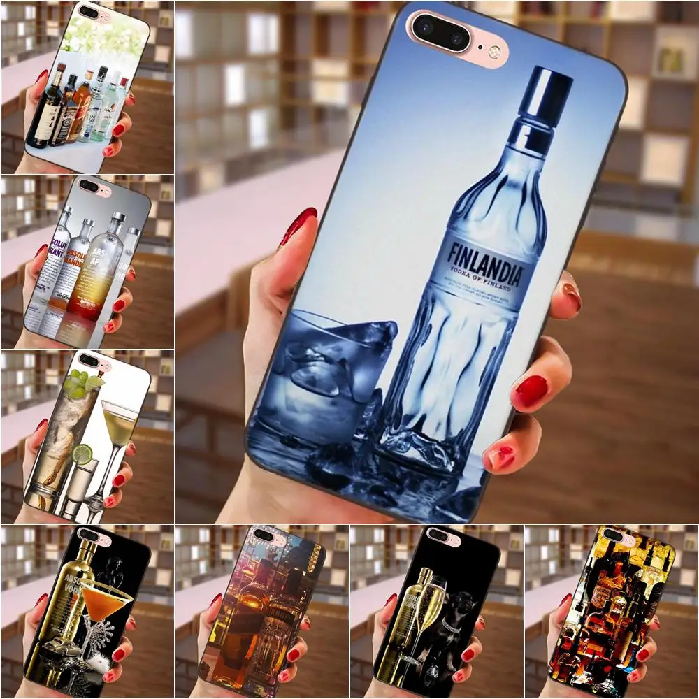 

Nice Phone Cases For Galaxy C5 C7 J1 J2 J3 J330 J5 J6 J7 J730 2017 Ace Core Duo Max Mini Plus Prime Pro Alcohol Drinking Vodka
