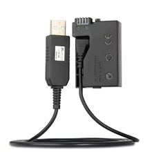 5V USB ACK-E8 DR-E8 LP-E8 Мощность адаптер Тросовый привод аккумуляторной батареей соединитель прямого тока для цифровой однообъективной зеркальной камеры Canon EOS 550D 600D 650D 700D T2i T3i T4i X4 X5