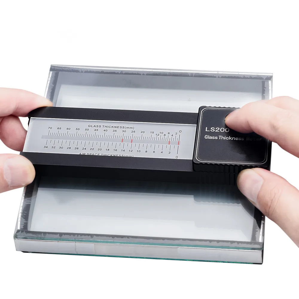 Hot Sale Laser Glass Thickness Gauge Meter Single Side Measure Insulating individual Panes Of Width Measuring | Инструменты