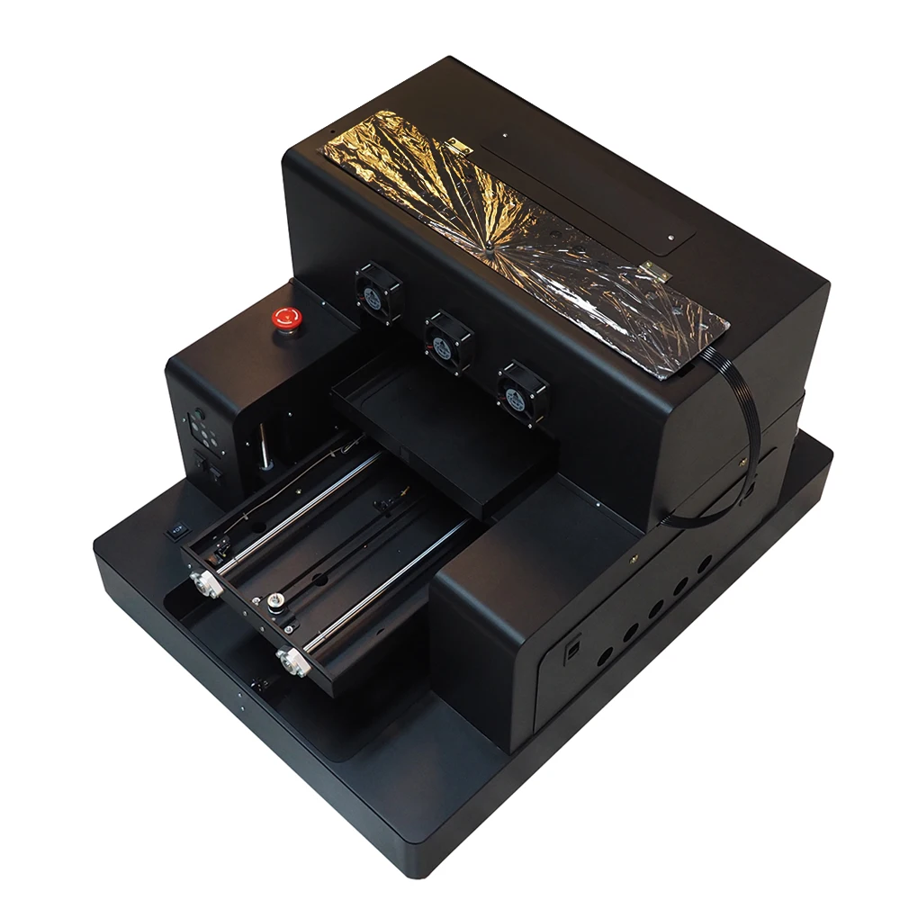 Новейший а3 размер автоматический УФ принтер коммерческие принтеры струйная печатная машина для бутылки, чехол для телефона, металла, кожи, стекла