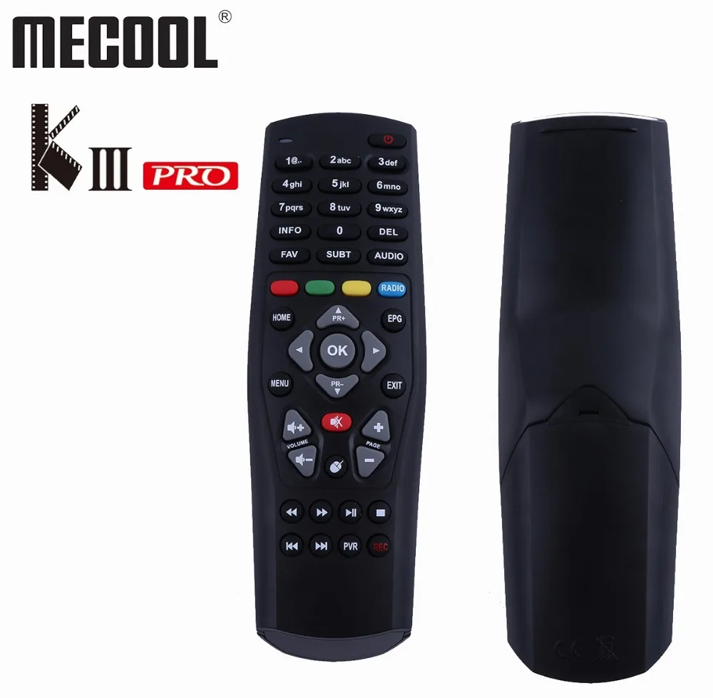 Mecool KIII Pro пульт дистанционного управления Замена DVB управление Лер без голосовой функции не универсальный контроллер