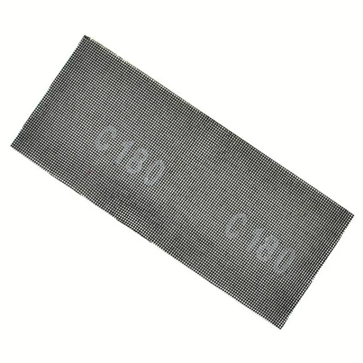 

NEW 10pcs 23*14 cm Wet and Dry Hard Type Abrasive Mesh Sandpaper Anti Block Sanding Screen Carving Stone Tools