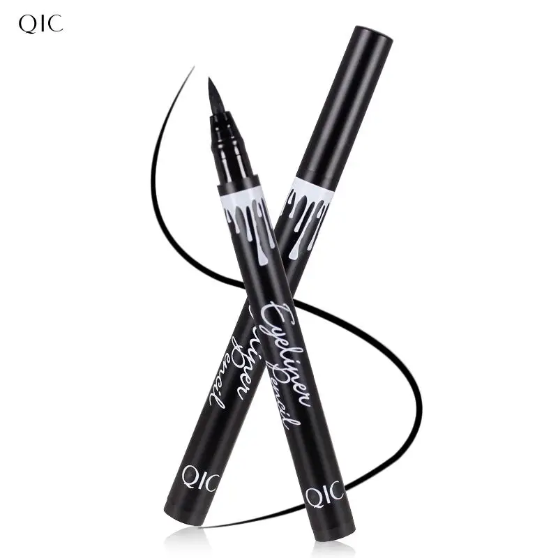 Черный Быстросохнущий карандаш для глаз, водостойкая Косметическая не Цветущая подводка для глаз, ручка для макияжа, косметический набор TSLM2