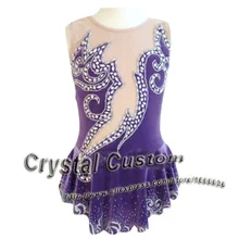 Лидер продаж Катание на коньках платье для Обувь для девочек красивый бренд Vogue Фигурное катание Платья для женщин для конкурса dr2806