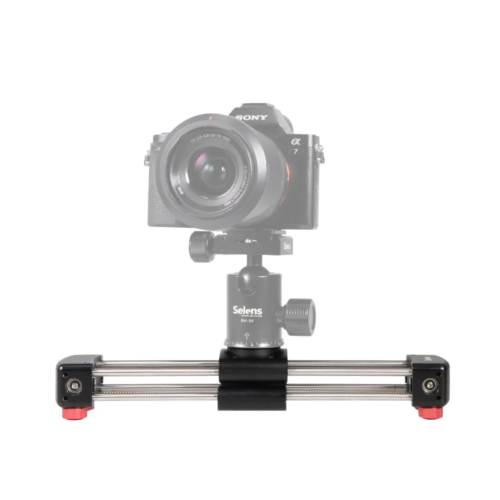 DSLR Camera Video Slider Track Dolly Rail Stabilizer 25.5cm Sliding