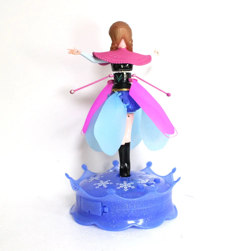 frozen flying doll